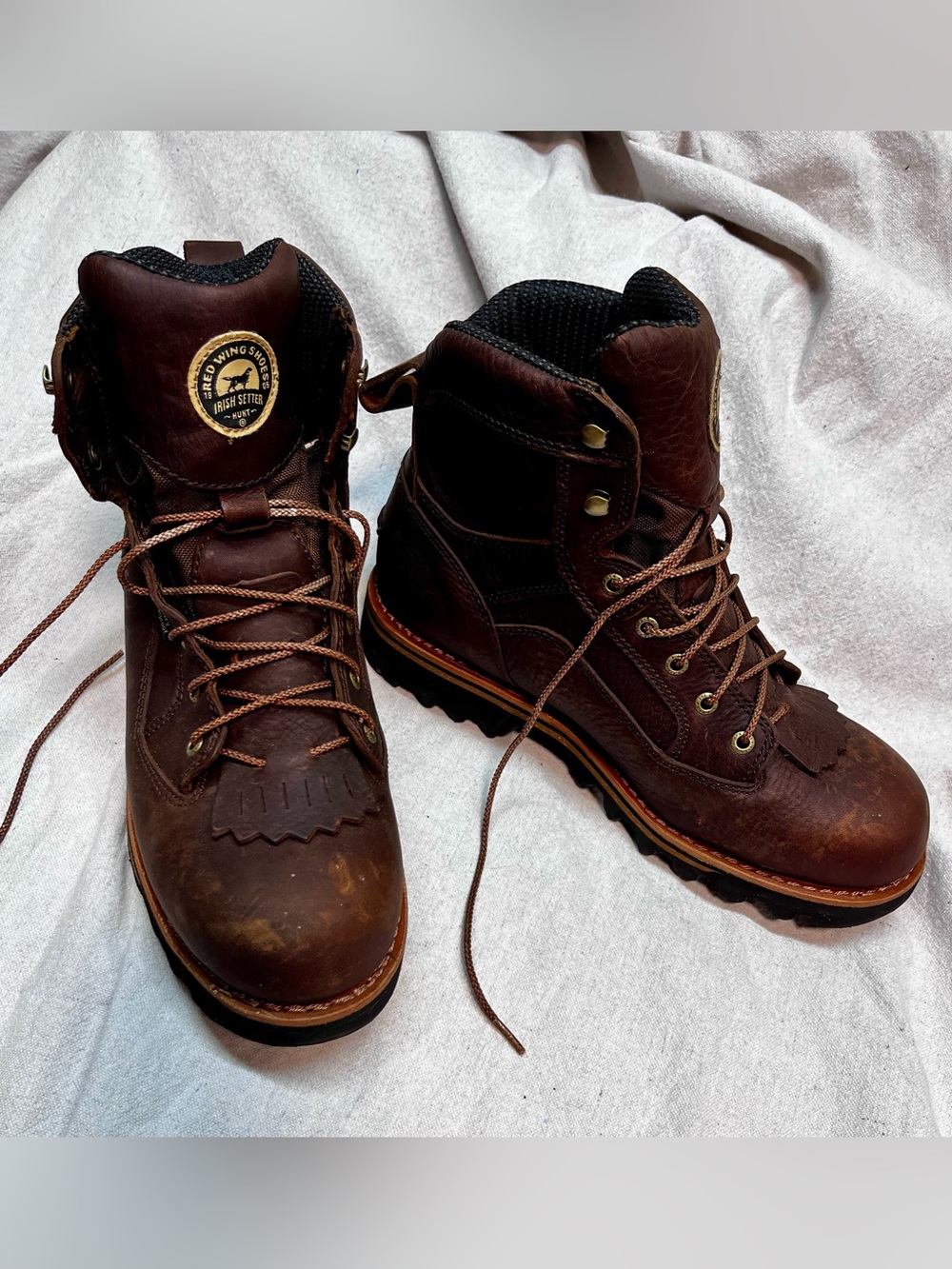 Irish Setter RedWing Trailblazer 867 Boots Men’s 10.5 D Brown Leather Waterproof